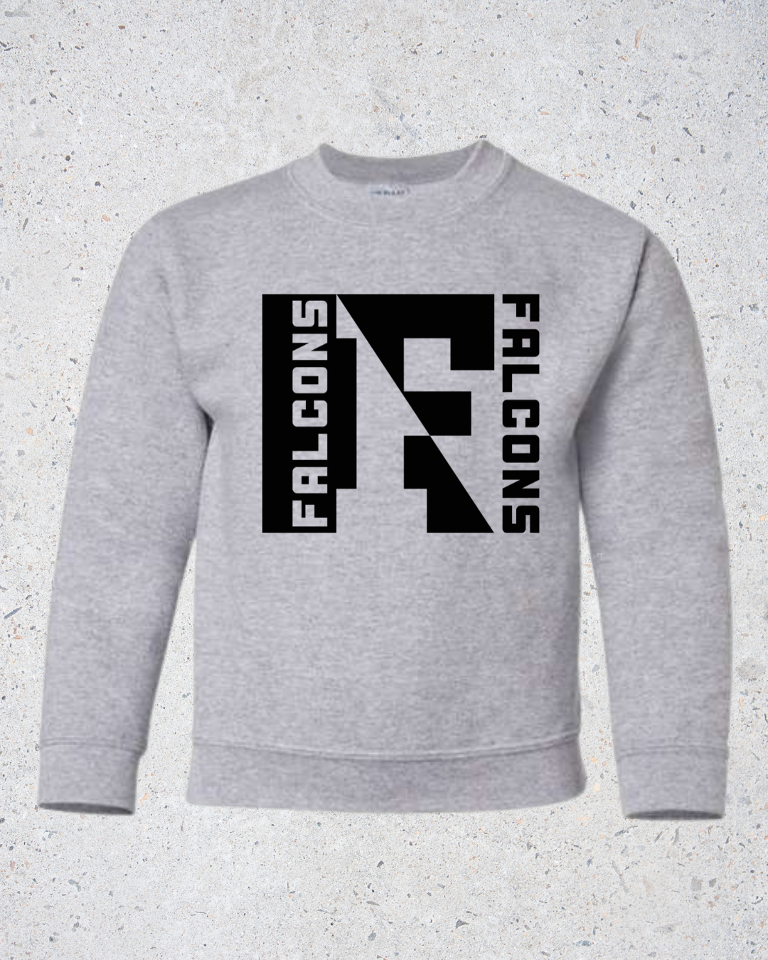 Gray Sweatshirt - Split Block